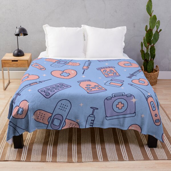 Item preview, nurse seamless pattern designed and sold by DerSenat.