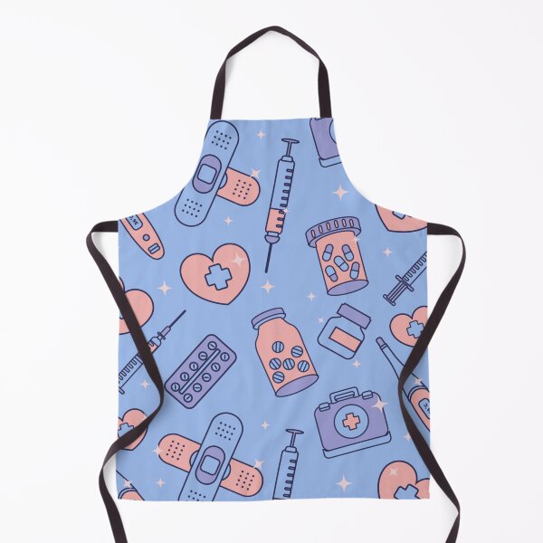 Item preview, nurse seamless pattern designed and sold by DerSenat.