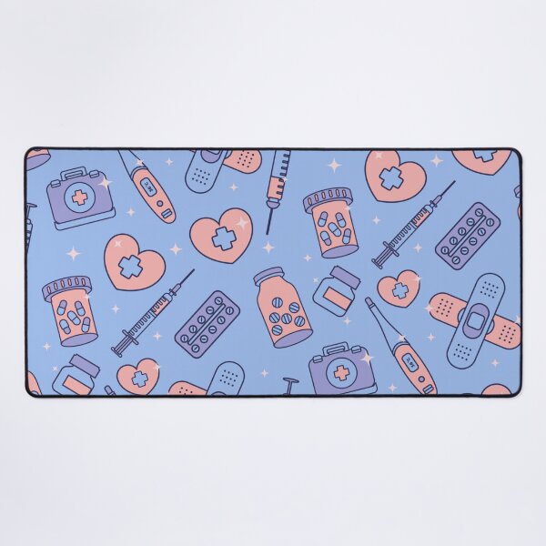 Item preview, nurse seamless pattern designed and sold by DerSenat.