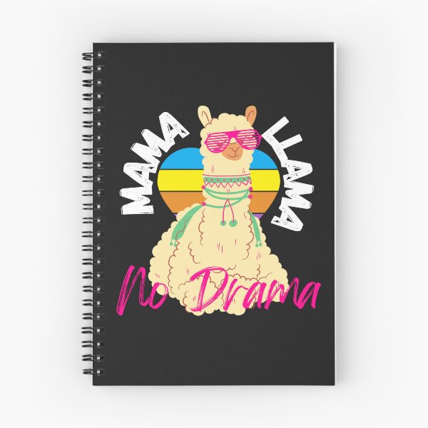 Item preview, Mama Llama No Drama (Distressed) designed and sold by UnboundFull.