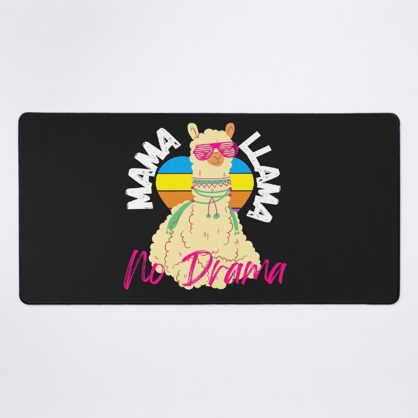 Item preview, Mama Llama No Drama (Distressed) designed and sold by UnboundFull.
