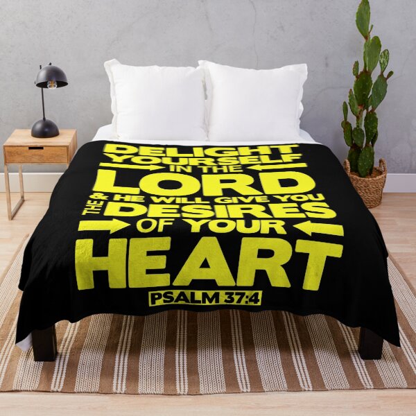 Item preview, Psalm 37:4 Delight yourself in the LORD designed and sold by plushism.