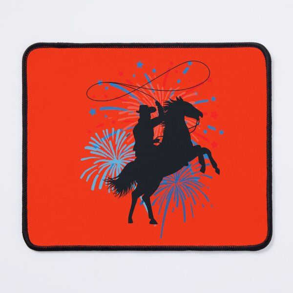 Item preview, Rodeo Parade Cowboy Patriotic 4th of July designed and sold by Willyboy16.