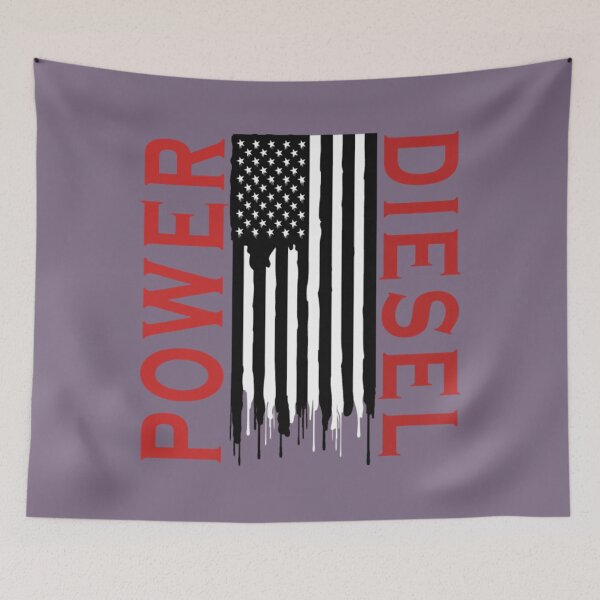 Item preview, Diesel Power American Flag  designed and sold by MrinetBaloti.
