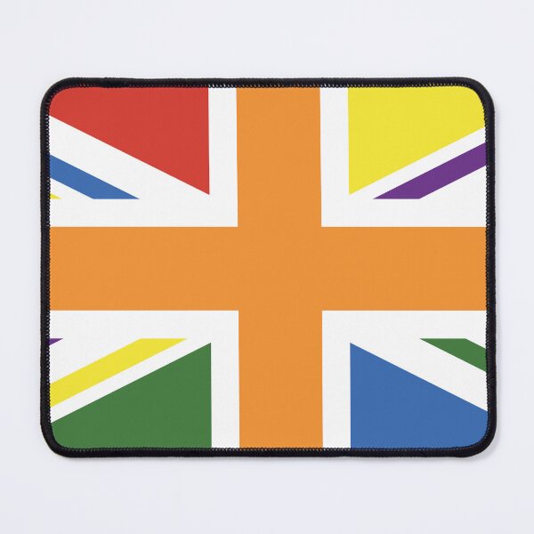 Item preview, LGBTQ+ RAINBOW PRIDE UK FLAG (UNION JACK) - RAINBOW PRIDE FLAG designed and sold by Clifford Hayes.