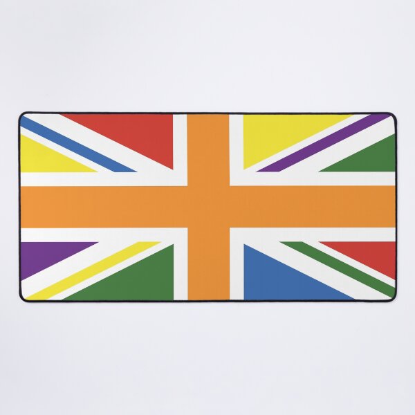 Item preview, LGBTQ+ RAINBOW PRIDE UK FLAG (UNION JACK) - RAINBOW PRIDE FLAG designed and sold by Clifford Hayes.