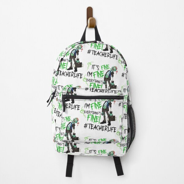 Item preview, It's Fine I'm Fine Everything's Fine Teacher life designed and sold by MrinetBaloti.