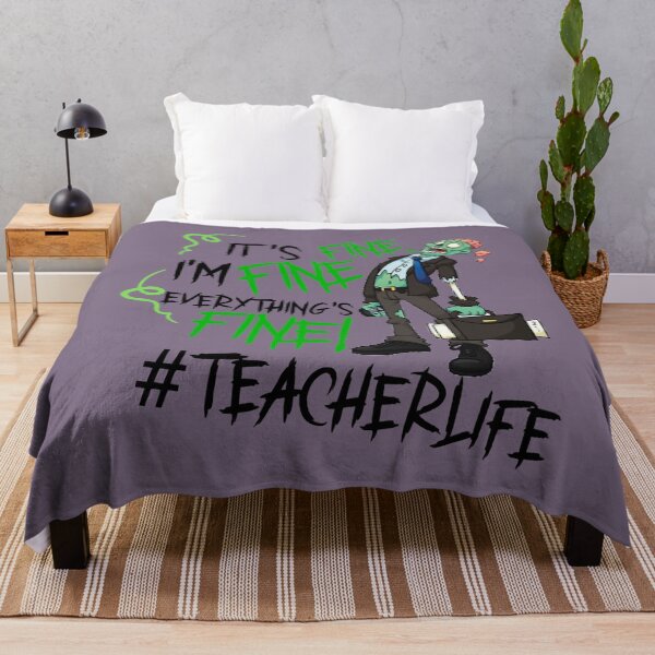 Item preview, It's Fine I'm Fine Everything's Fine Teacher life designed and sold by MrinetBaloti.