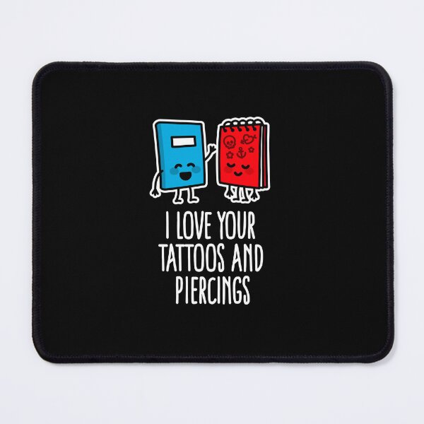 Item preview, Tattoos piercings tattoo artist piercing body art scrapbook designed and sold by LaundryFactory.