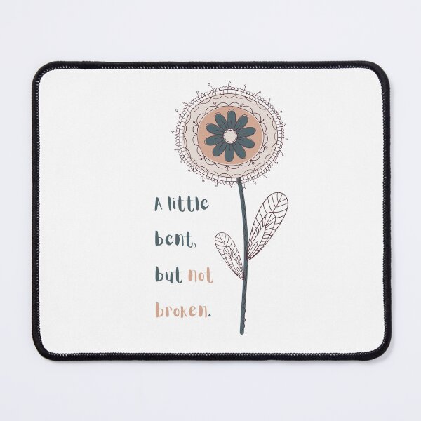 Item preview, A Little Bent But Not Broken Flower Design designed and sold by hopescoliosis.