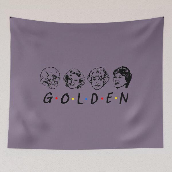 Item preview, Womens Mens Golden Letters Print GG Girls designed and sold by MrinetBaloti.