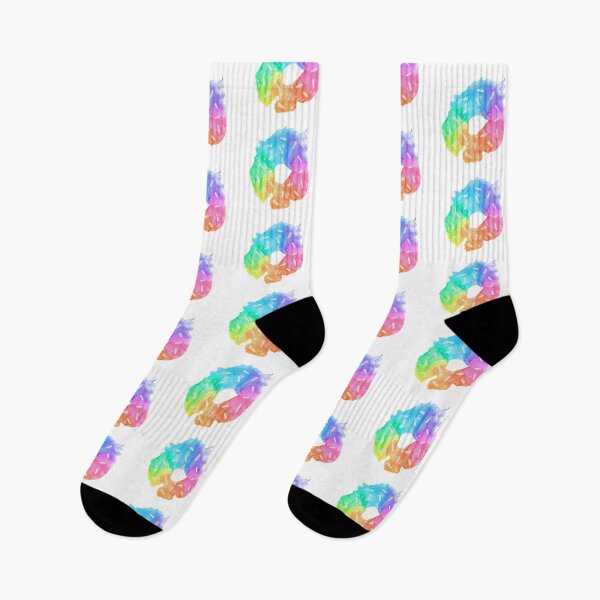 Item preview, Watercolor Rainbow Donut with Sprinkles designed and sold by Ayberk Ülgen.