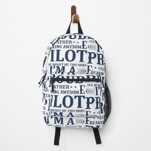 Item preview, I'M A PROUD PFATHER FREAKING AWESOME PILOT - FATHERS DAY designed and sold by lukas69graphic.