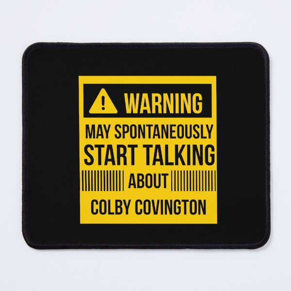 Item preview, warning may spontaneously talk about Colby Covington  designed and sold by celebteyz.