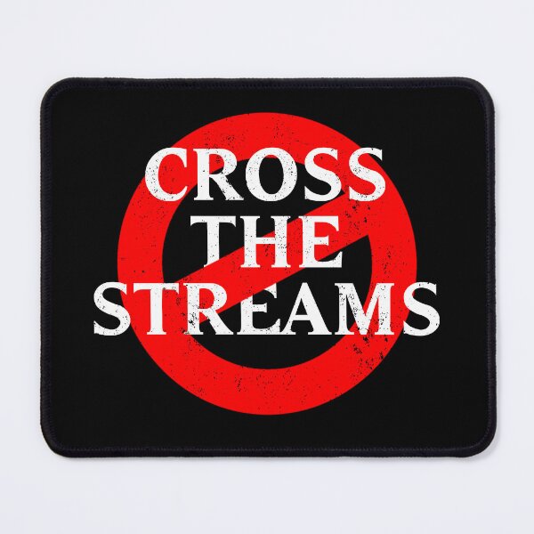 Item preview, Don't Cross The Streams Ghostbusters designed and sold by OsmoDesigns.