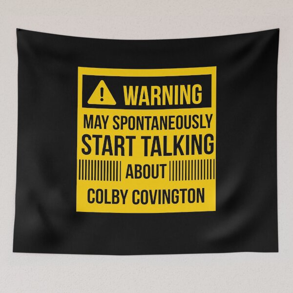 Item preview, warning may spontaneously talk about Colby Covington  designed and sold by celebteyz.
