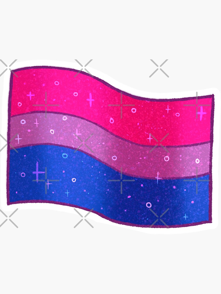 Bi Pride Flag Sticker For Sale By Pasteks Cave Redbubble 9447