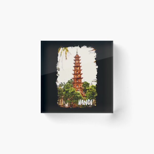 Item preview, Hanoi Vietnam city watercolor designed and sold by chrlalexandru.