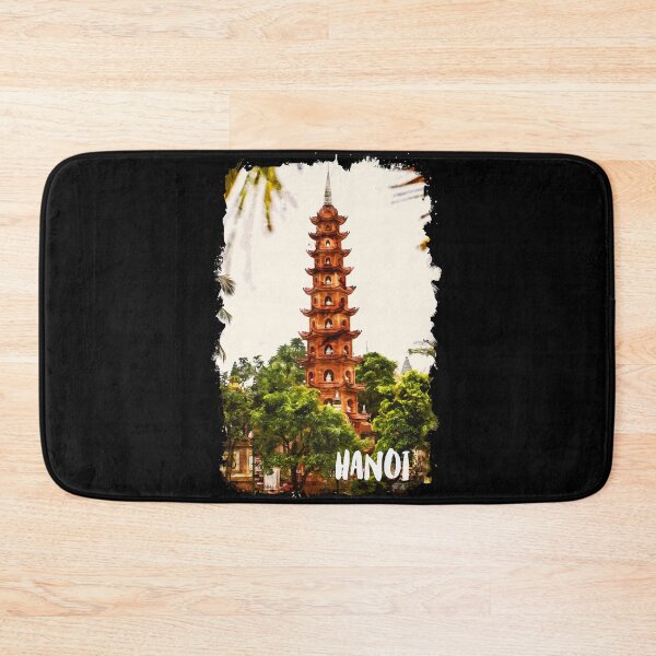 Item preview, Hanoi Vietnam city watercolor designed and sold by chrlalexandru.