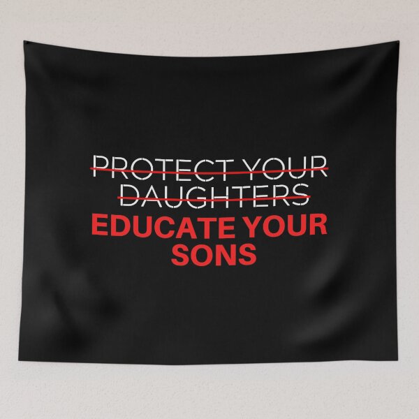 Item preview,  PROTECT YOUR DAUGHTER EDUCATE YOUR SON  designed and sold by picky pickers.