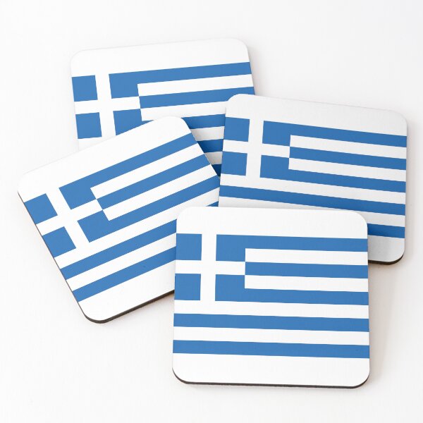 Item preview, Greek National Flag T-Shirt - Greece Sticker designed and sold by deanworld.