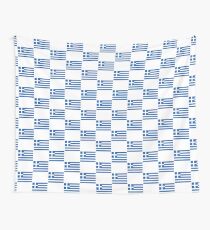Griechisches Nationalflaggen-T-Shirt - Griechenland-Aufkleber Wandbehang