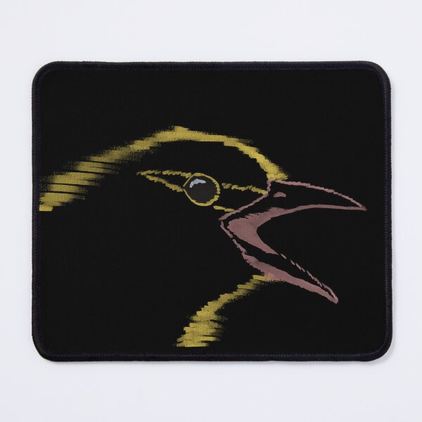 Item preview, Singing male Eurasian Golden Oriole portrait designed and sold by AndrasVasasArt.