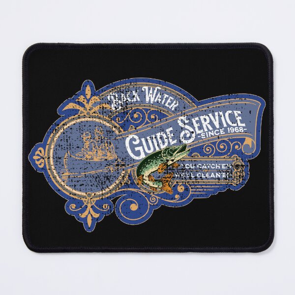 Item preview, Fishing Guide Back Water Guide Service Vintage Fisherman designed and sold by CharJens.