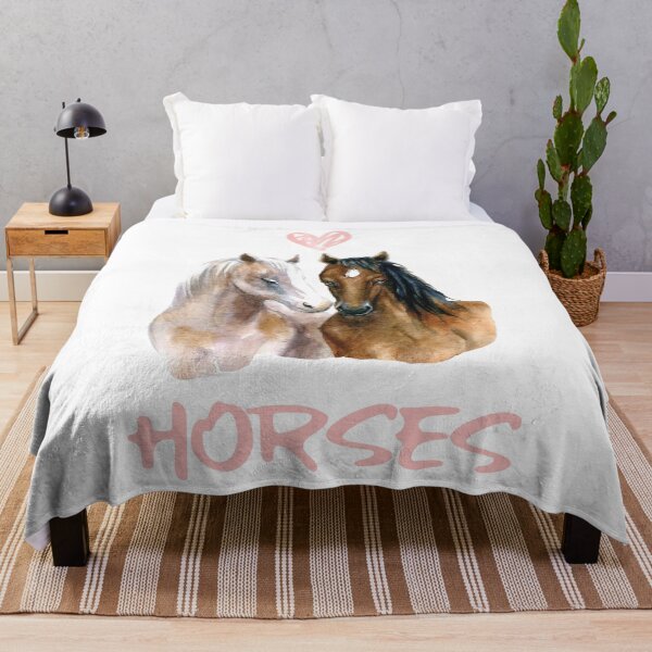 Item preview, I Love Horses Portrait designed and sold by Blok45.