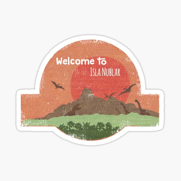 Item preview, Welcome to Isla Nublar designed and sold by mctees.