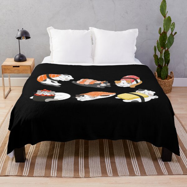 Item preview, Kawaii Sushi Cats, Sleepy Sushi Kitties, designed and sold by frontvernacular.