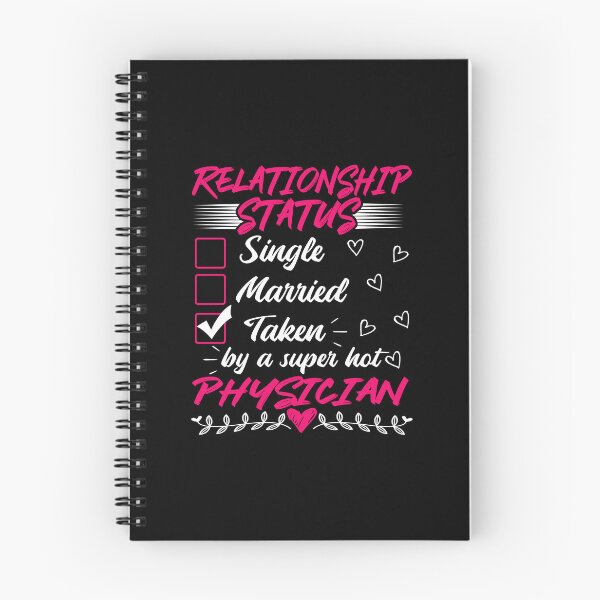 Item preview, Funny His and Her Gift Idea Physician Relationship Status designed and sold by haselshirt.