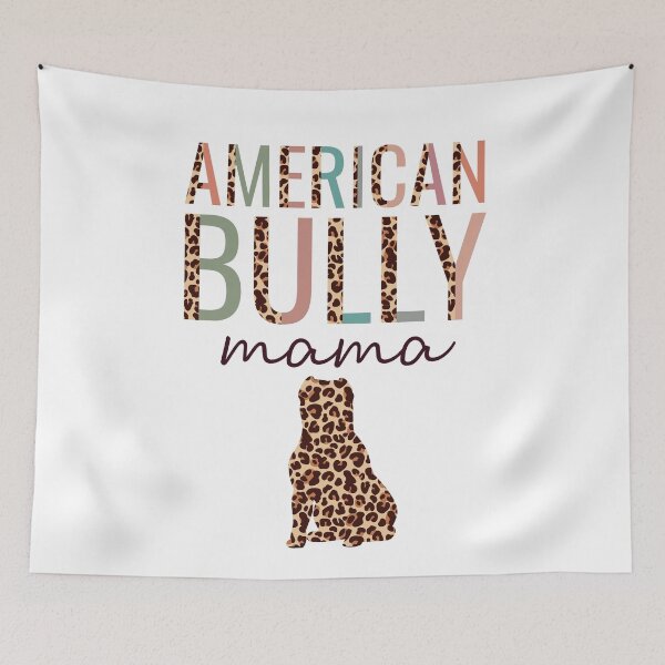Item preview, American Bully Mama With Leopard For Ambully Bull Dog Mom designed and sold by JokeGysen.