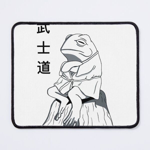 Item preview, Samurai frog, japanese frog art - samurai designed and sold by shodark.