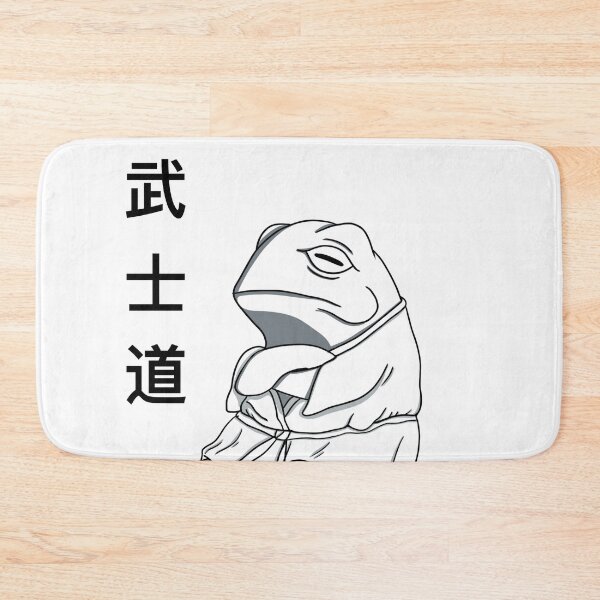 Item preview, Samurai frog, japanese frog art - samurai designed and sold by shodark.