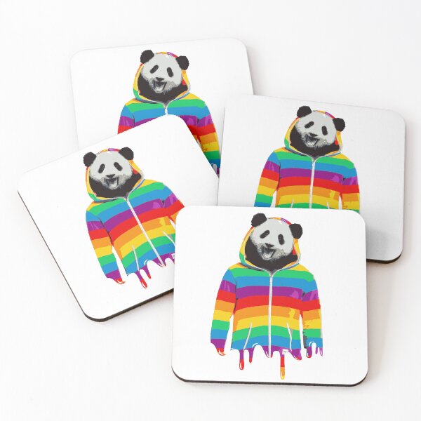 Item preview, The Rainbow Panda designed and sold by Pretzel-G92.