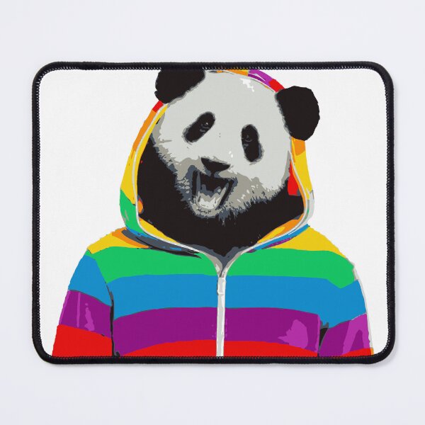 Item preview, The Rainbow Panda designed and sold by Pretzel-G92.