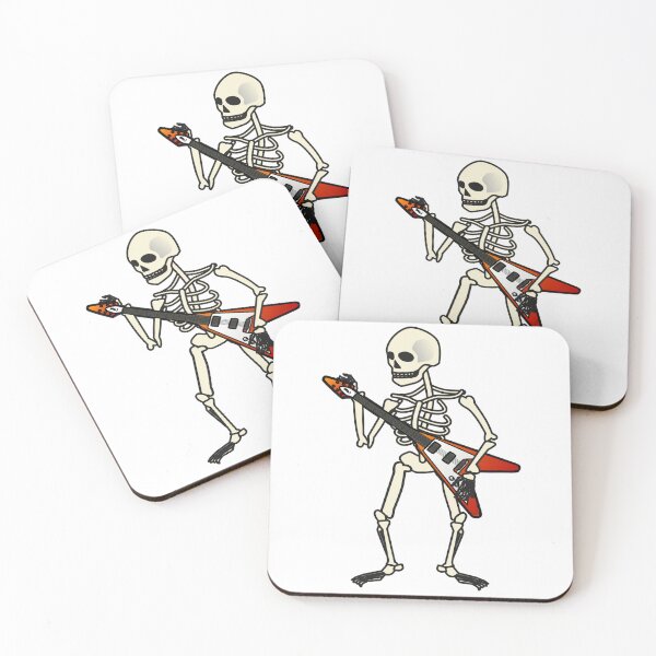 Item preview, Skeleton Playing The Guitar designed and sold by JustCoolShop.