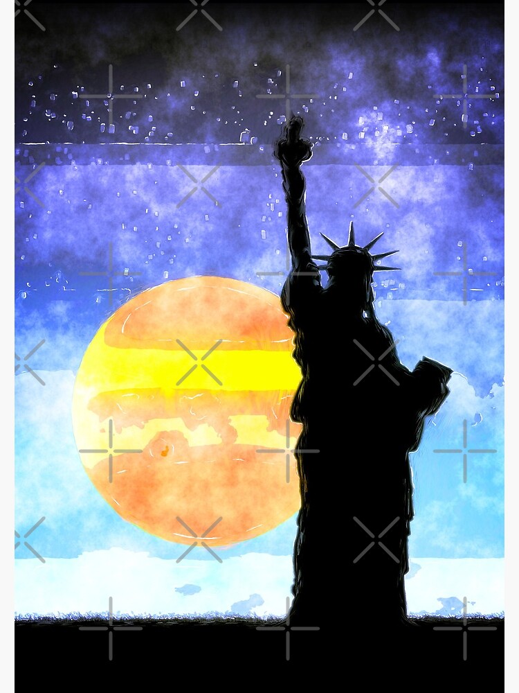 Majestic Lady Liberty by morningdance