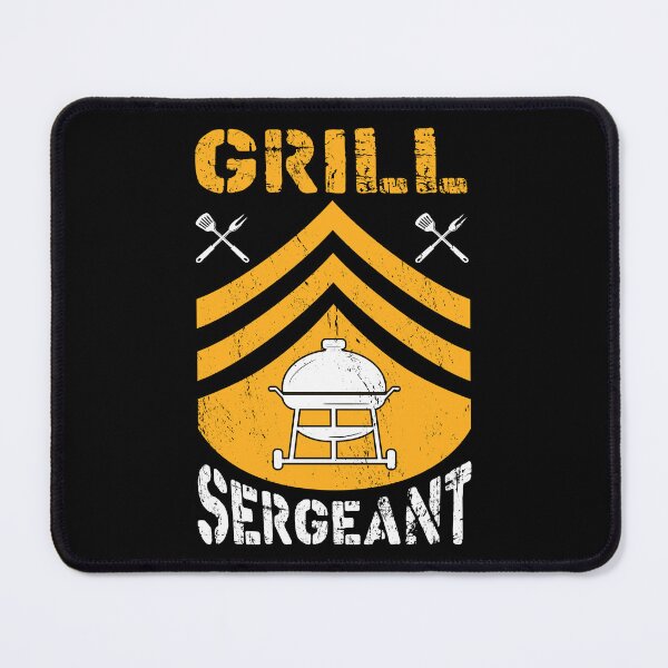 Item preview, Grill Sergeant Grillmaster Barbeque Grilling Meat BBQ Party designed and sold by haselshirt.