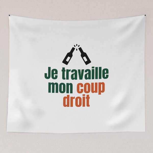 Item preview, I work my forehand designed and sold by TaxiFraise.