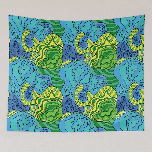 Item preview, wavy pattern designed and sold by Argunika.