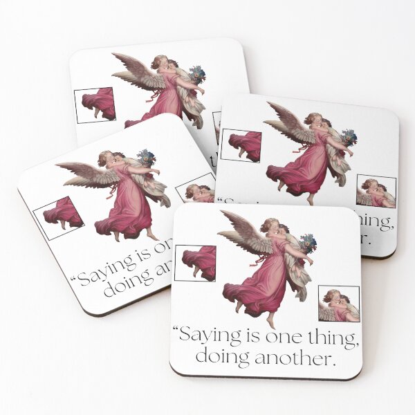 Item preview, Angel With Child : Saying is one thing, doing another. designed and sold by Scopestor.