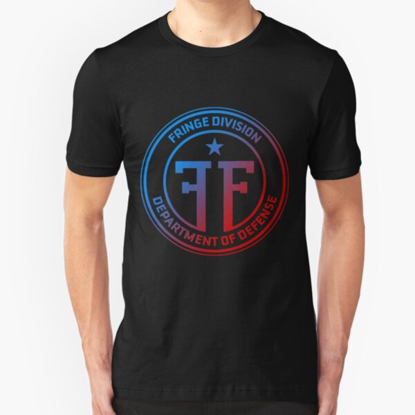 Fringe Division symbol double universe color Slim Fit T-Shirt