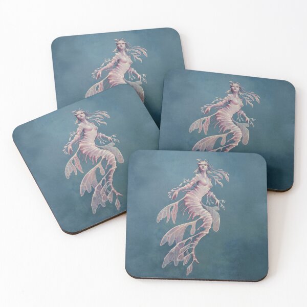 Item preview, Leafy Seadragon mermaid designed and sold by strijkdesign.