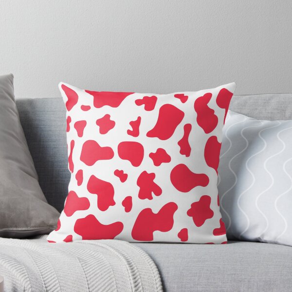 Item preview, Cow animal print in red designed and sold by mixtape80.