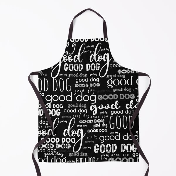 Item preview, Good Dog Cute Typography for Good Dogs or Confused Cats in Black and White designed and sold by kierkegaard.