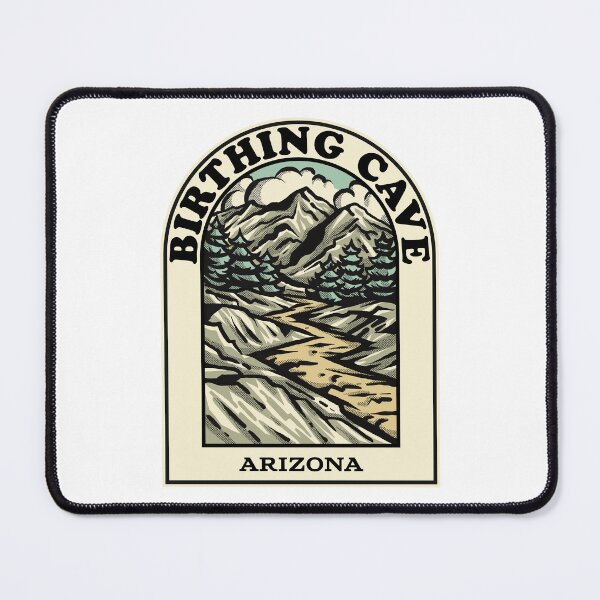 Item preview, Birthing Cave Arizona hiking backpacking trail designed and sold by HalpinDesign.