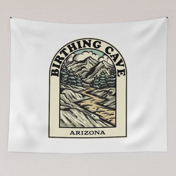 Aperçu de l'œuvre Birthing Cave Arizona hiking backpacking trail créée et vendue par HalpinDesign.