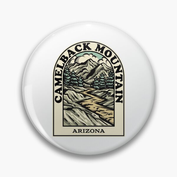 Item preview, Camelback Mountain Arizona hiking backpacking trail designed and sold by HalpinDesign.